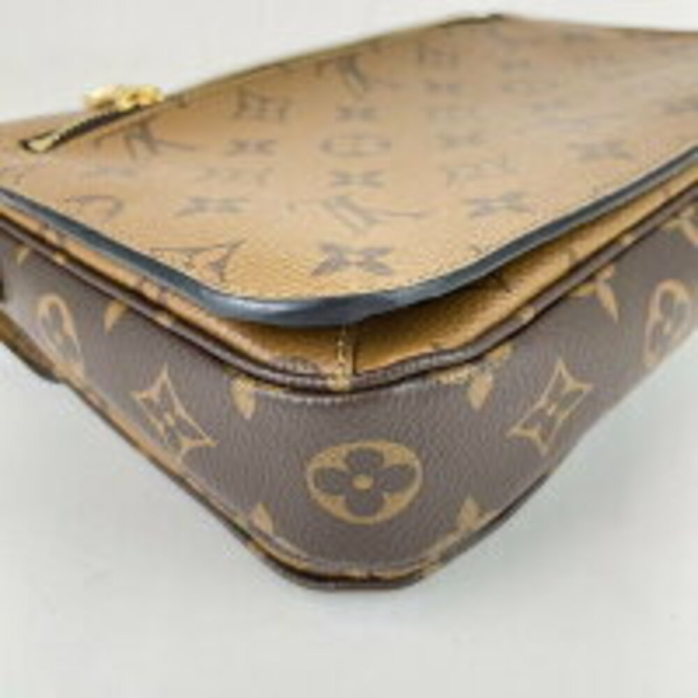 Louis Vuitton Metis brown Monogram shoulder tone Pochette two Reverse bag - Picture 9 of 9